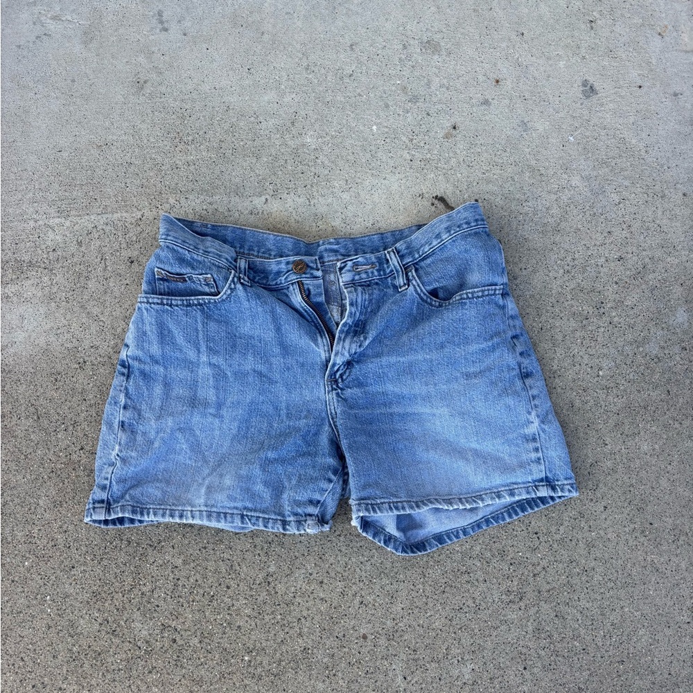 Classic Blue Denim Women's Shorts
